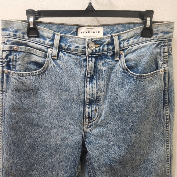 SLVRLAKE | Virginia Slim High-Rise Jeans in Daydream - Picture 4 of 8